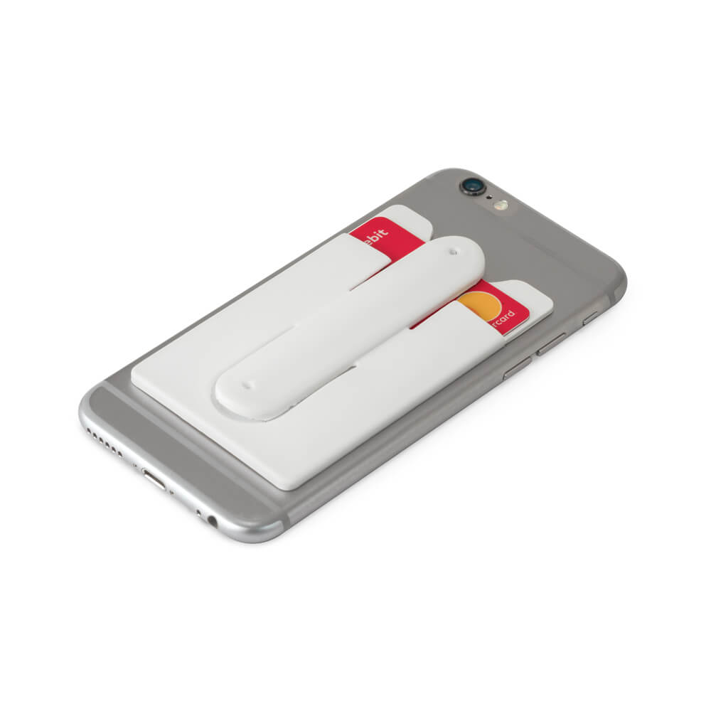 Porta cartões para celular em silicone