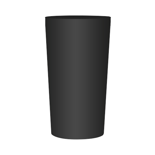 COPO 1 LITRO PP – PRETO