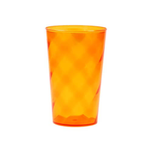 COPO 550 ML ESPIRAL – LARANJA