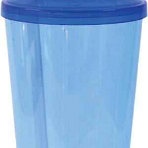 COPO 550 ML COM TAMPA E CANUDO LED – AZUL