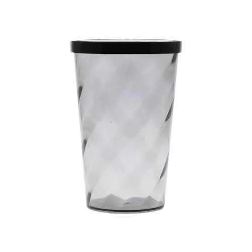 COPO 550 ML ESPIRAL COM TAMPA FECHADA – FUME