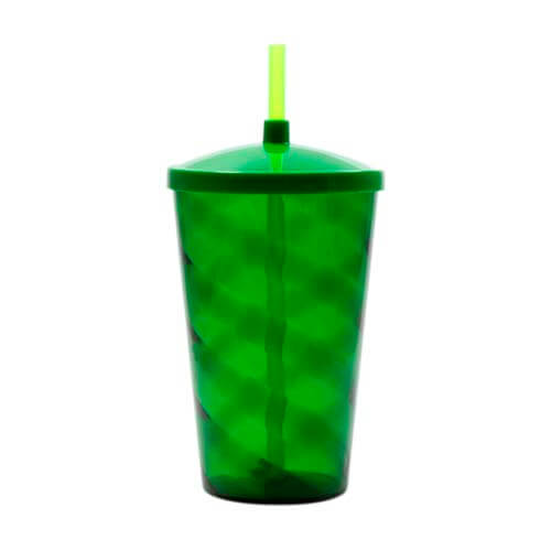 COPO 700 ML COM TAMPA E CANUDO – VERDE