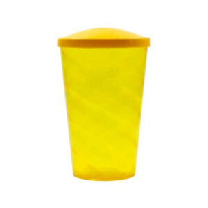 COPO 700 ML COM TAMPA FECHADA – AMARELO