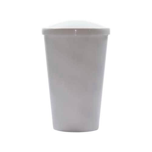 COPO 700 ML COM TAMPA FECHADA – BRANCO