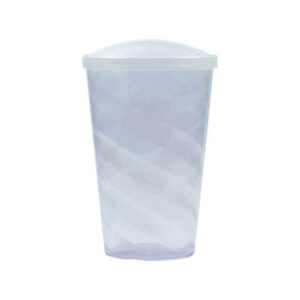 COPO 700 ML COM TAMPA FECHADA – NATURAL