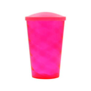 COPO 700 ML COM TAMPA FECHADA – ROSA PINK