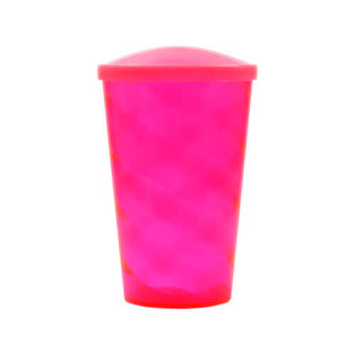 COPO 700 ML COM TAMPA FECHADA – ROSA PINK