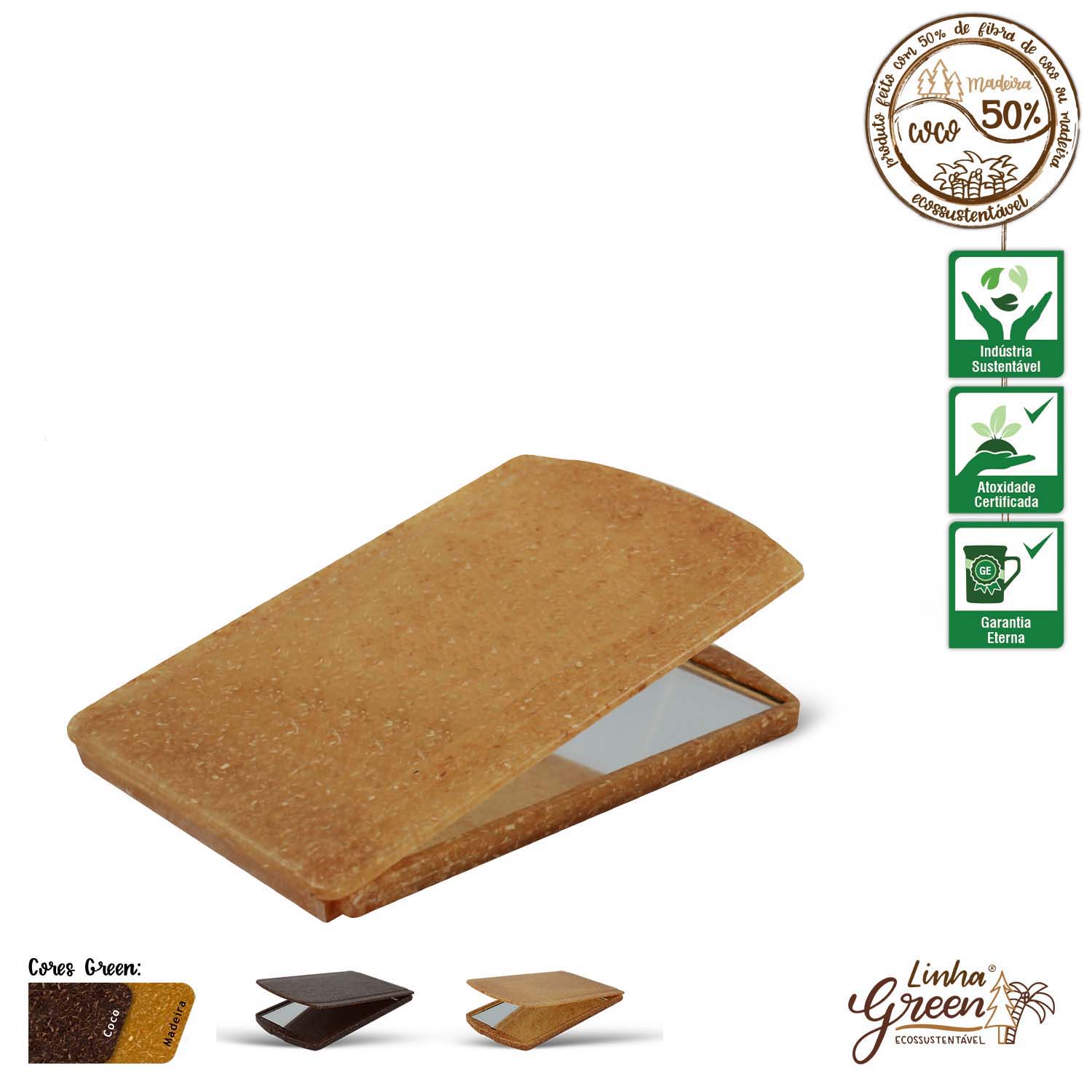 276G Espelho de Bolsa Green